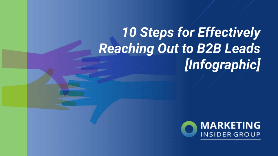 10 Steps for Effectively Reaching Out to B2B Leads [Infographic]