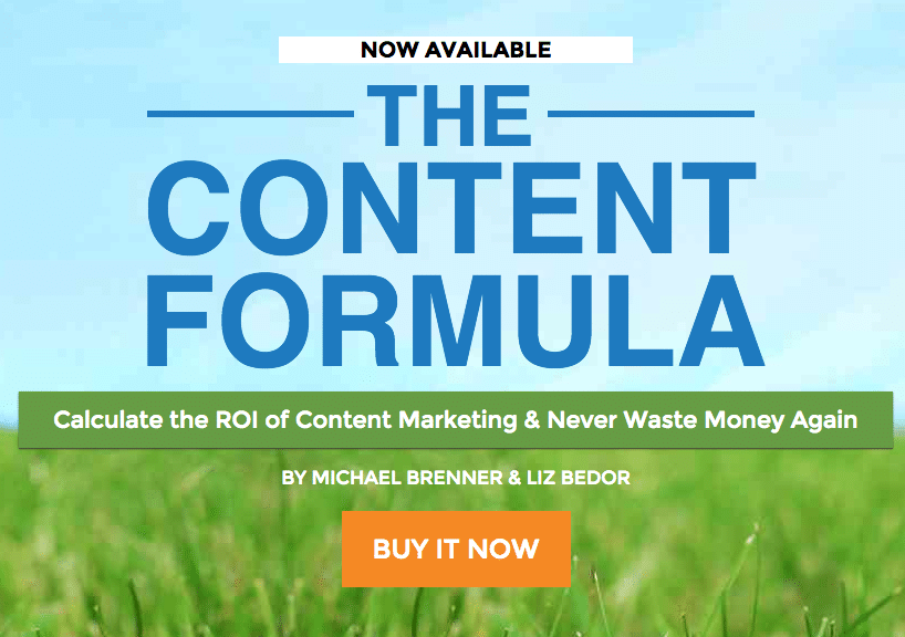 The Content Formula Book