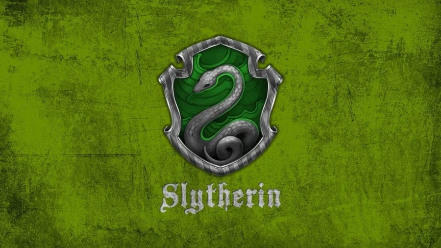 Slytherin house banner.