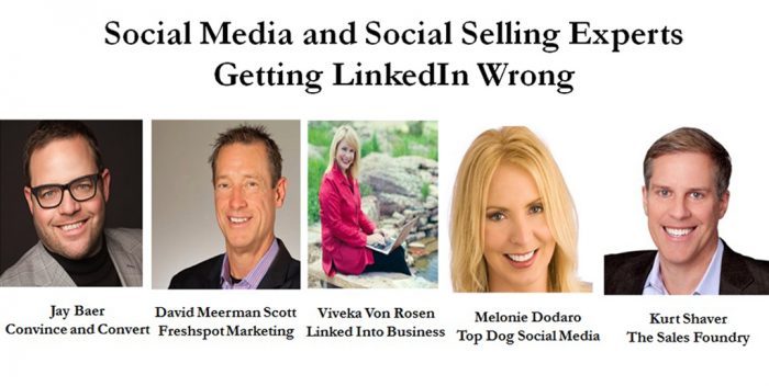 How Even Social Media & Social Selling Experts Are Getting LinkedIn Wrong – Part 1