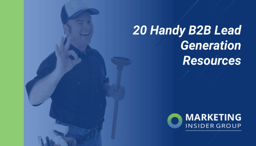20 Handy B2B Lead Generation Resources
