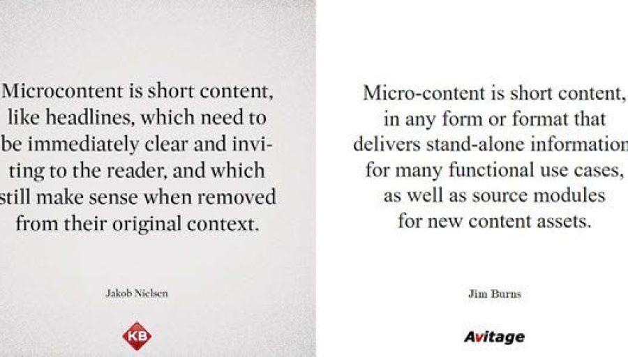 Micro-content — the most important content type you don’t manage